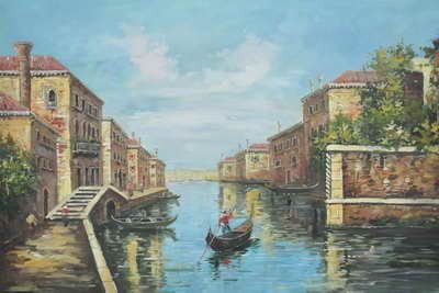 酒店装饰油画与木质线材公司的完美融合