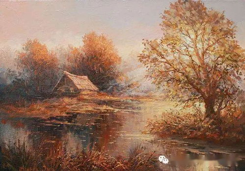 绚烂四季的诗意画卷 俄罗斯画家迈克尔·伊万恩科风景油画赏析