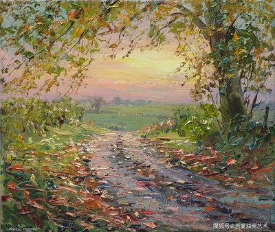 诗意栖居 马克·普雷斯顿风景油画中的静谧与永恒