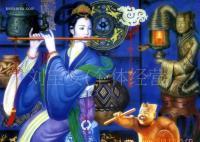 手绘艺术装点生活空间 从油画壁画到陶瓷装饰的工艺之美